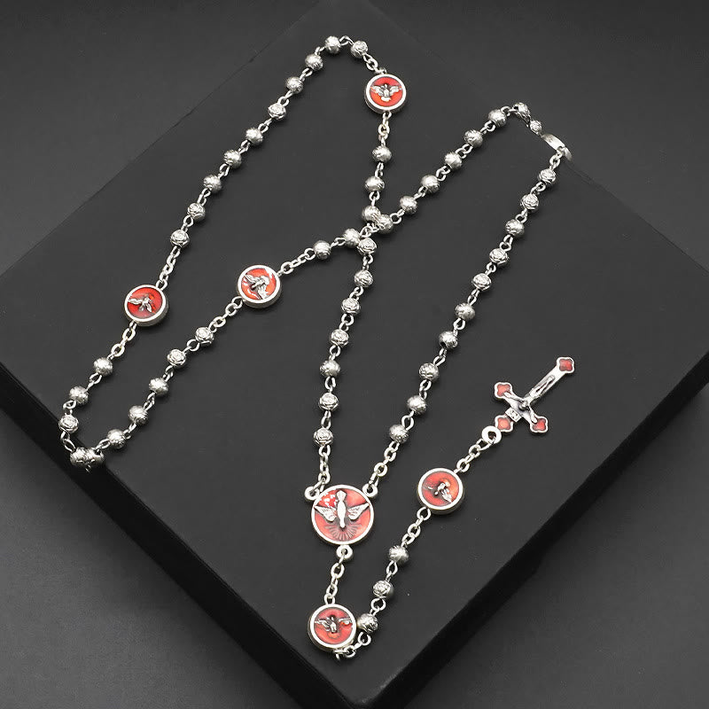 Christianartworkshop Chapelet catholique en émail Saint-Esprit - Saint Esprit - image 0