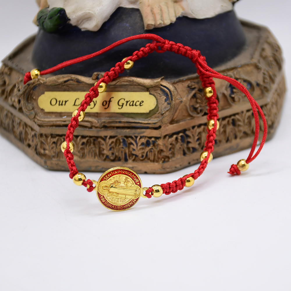 Bracelet ajustable Saint Benoît - image 1