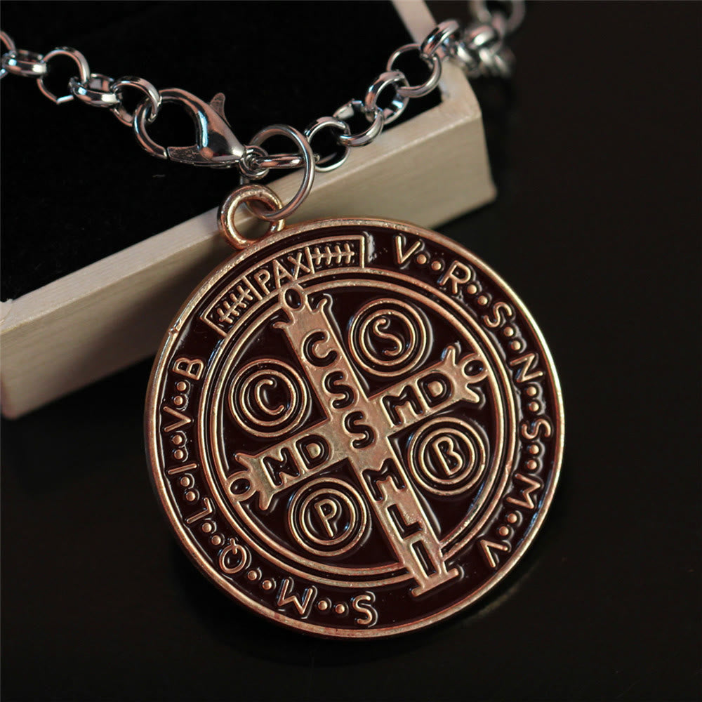 Christianartworkshop Collier de Saint Benoît (4 couleurs) - Bronze - image 1