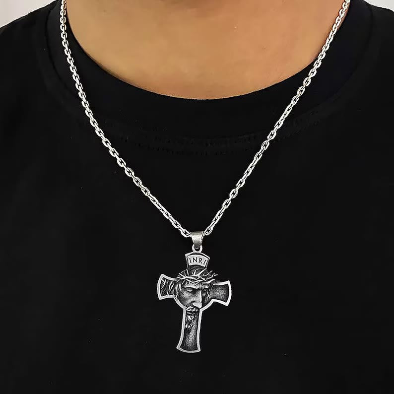 Christianartworkshop Collier de bijoux croix de Jésus - image 7