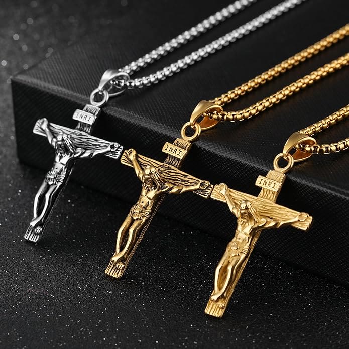 Christianartworkshop Collier pendentif crucifix - image 4