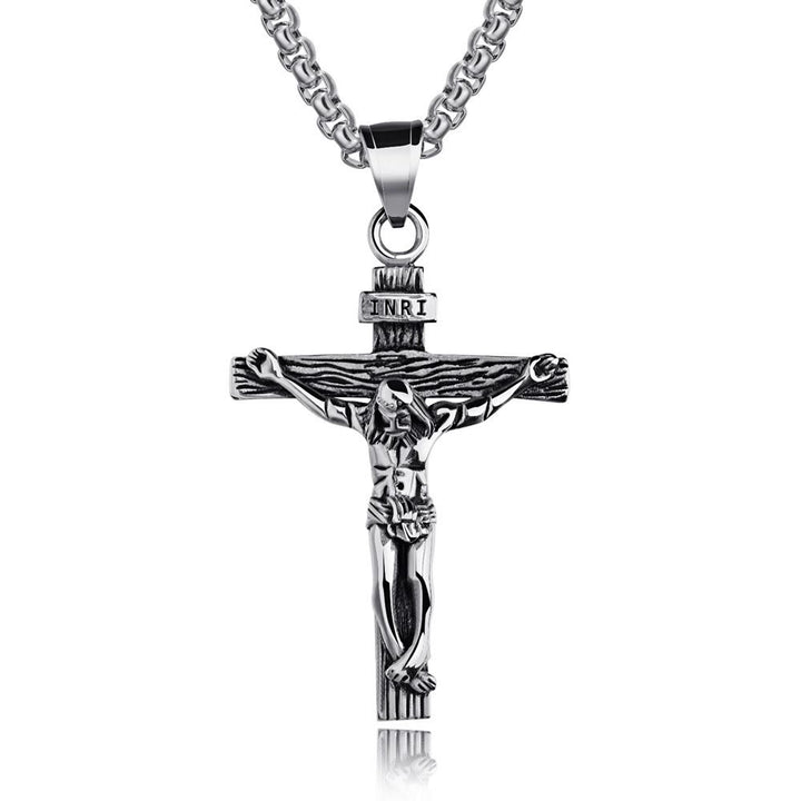 Christianartworkshop Collier pendentif crucifix - Argent - image 5