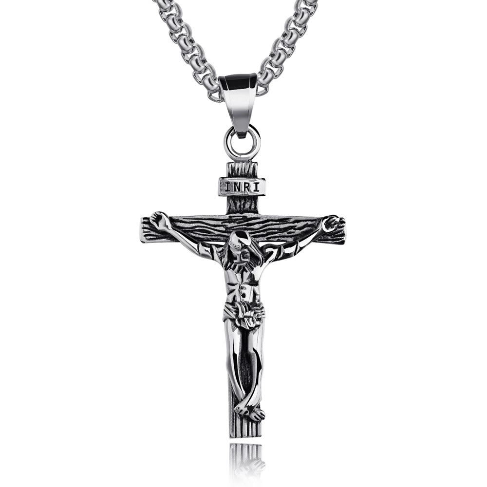 Christianartworkshop LA FOI COMME ARMURE : Collier pendentif crucifix - image 8