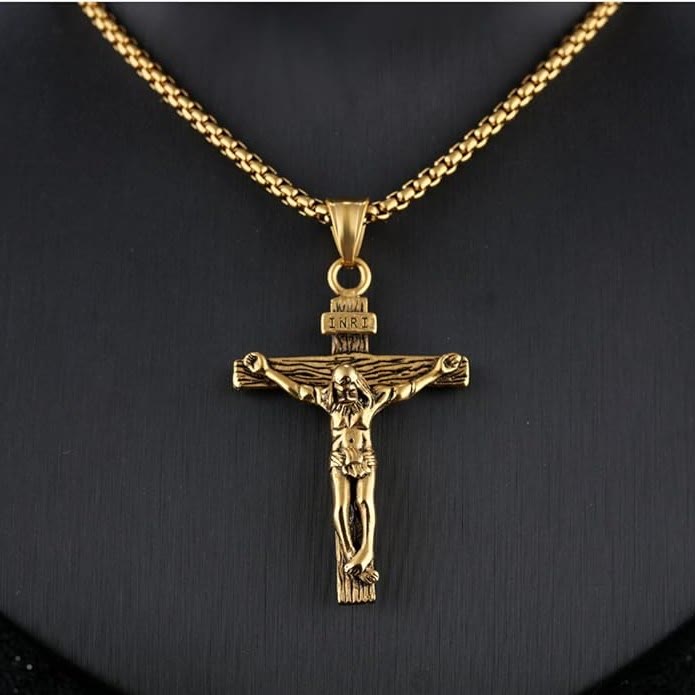 Christianartworkshop Collier pendentif crucifix - image 1