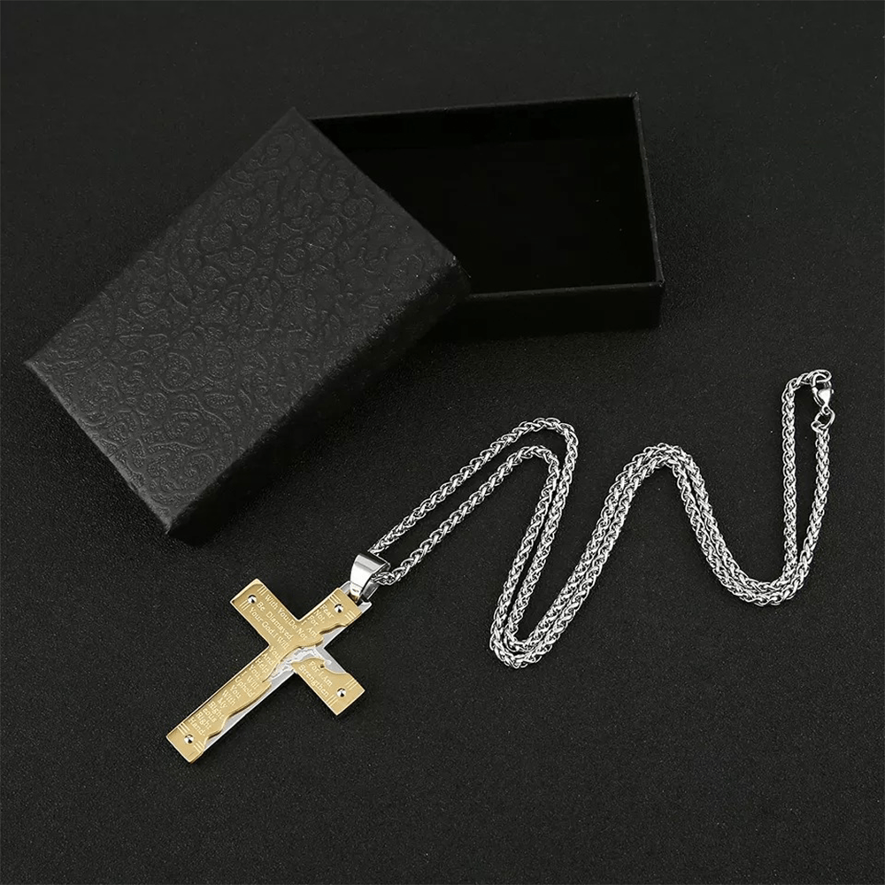 Christianartworkshop Jésus Christianartworkshop Crucifix Religion Pendentif Croix Collier - image 4