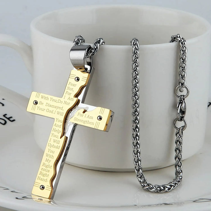Christianartworkshop Jésus Christianartworkshop Crucifix Religion Pendentif Croix Collier - image 2