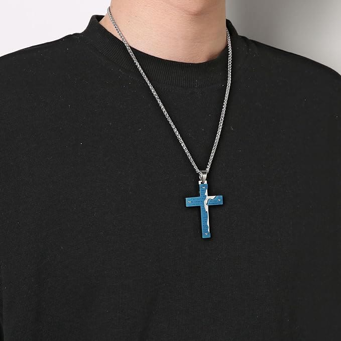 Christianartworkshop Jésus Christianartworkshop Crucifix Religion Pendentif Croix Collier - image 7