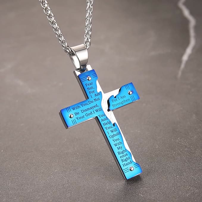 Christianartworkshop Jésus Christianartworkshop Crucifix Religion Pendentif Croix Collier - image 6