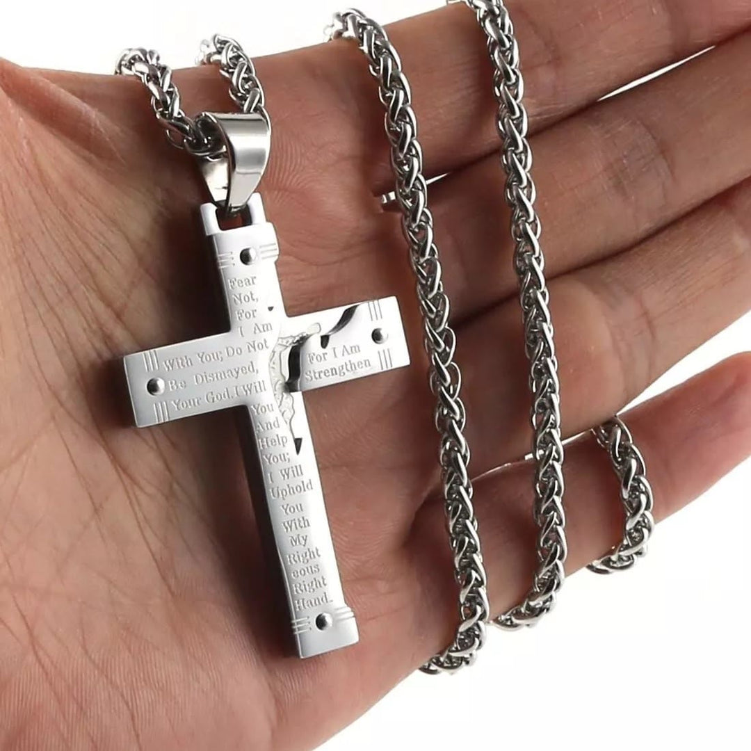 Christianartworkshop Jésus Christianartworkshop Crucifix Religion Pendentif Croix Collier - image 12
