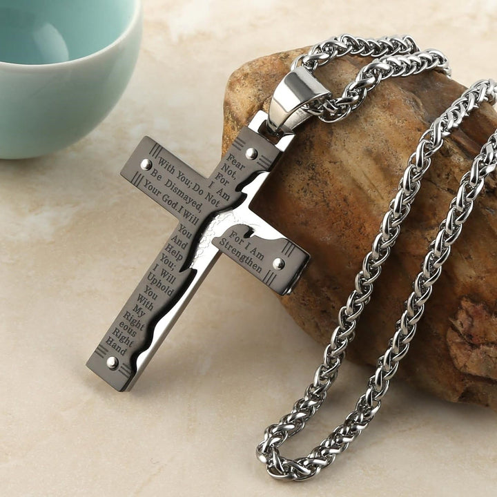 Christianartworkshop Jésus Christianartworkshop Crucifix Religion Pendentif Croix Collier - image 9