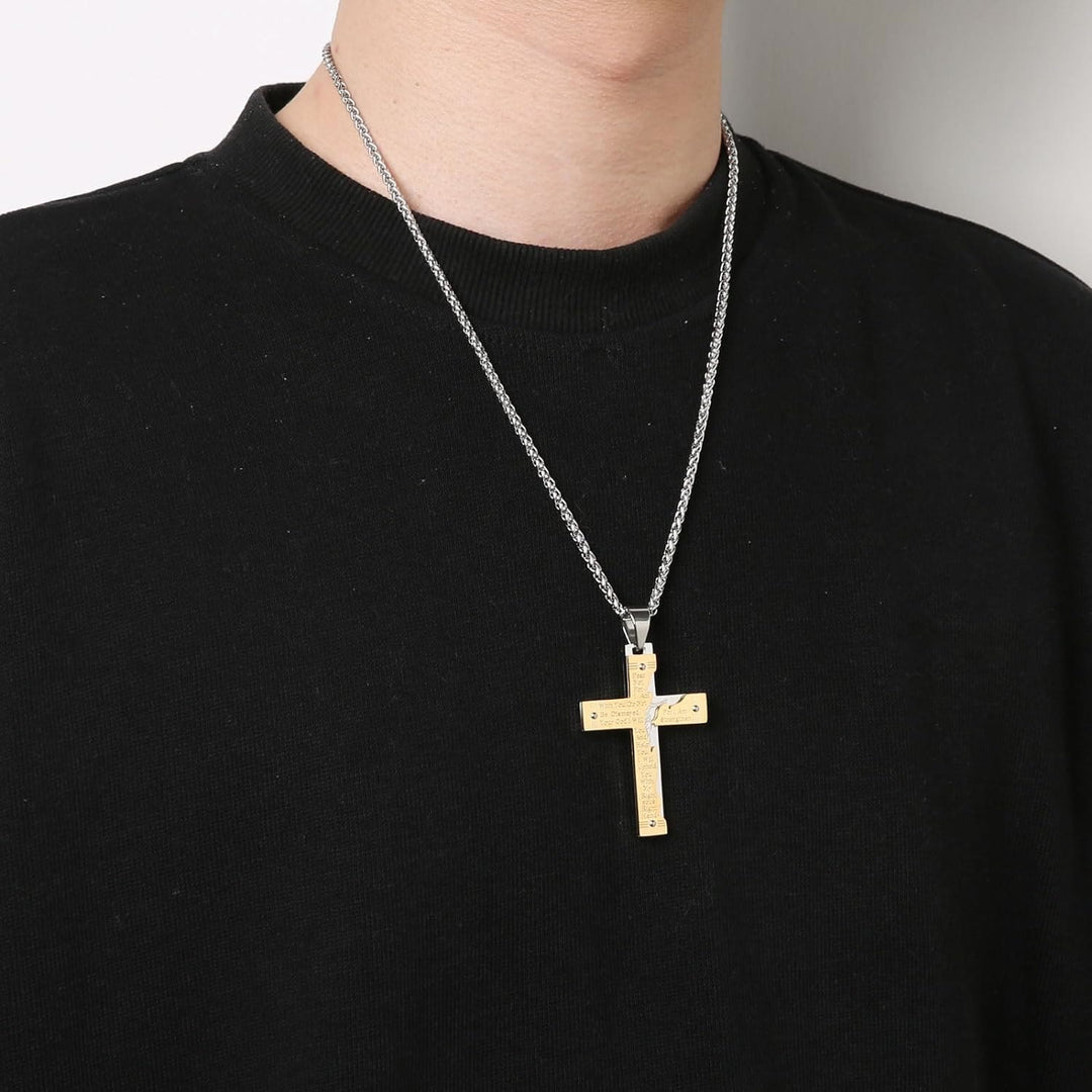 Christianartworkshop Jésus Christianartworkshop Crucifix Religion Pendentif Croix Collier - image 3