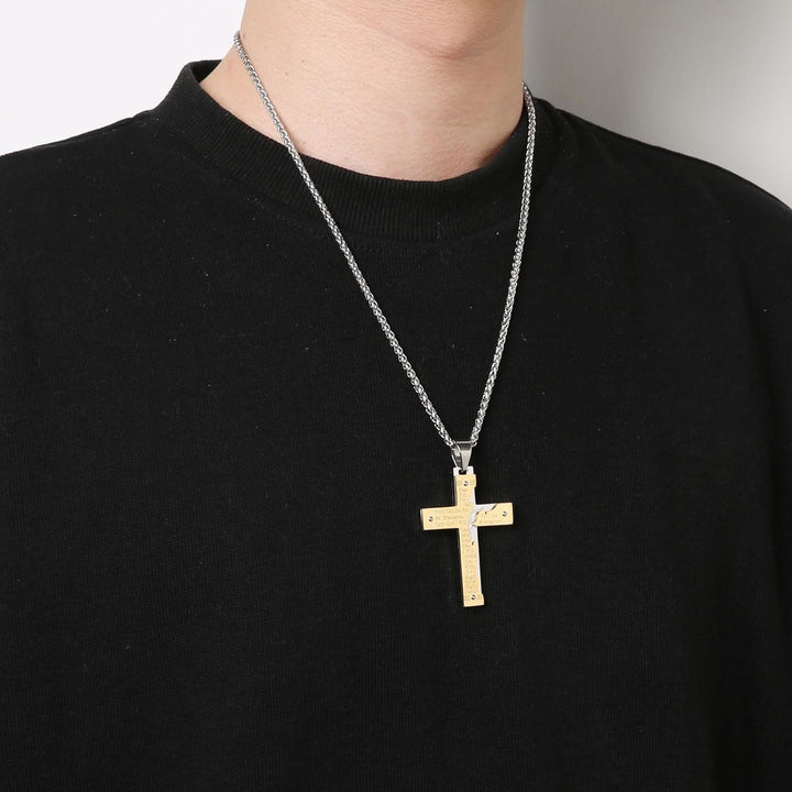 Christianartworkshop Jésus Christianartworkshop Crucifix Religion Pendentif Croix Collier - image 3