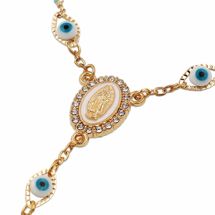 Bracelet Notre-Dame de la Croix / Chapelet de voiture pour rétroviseur - image 2
