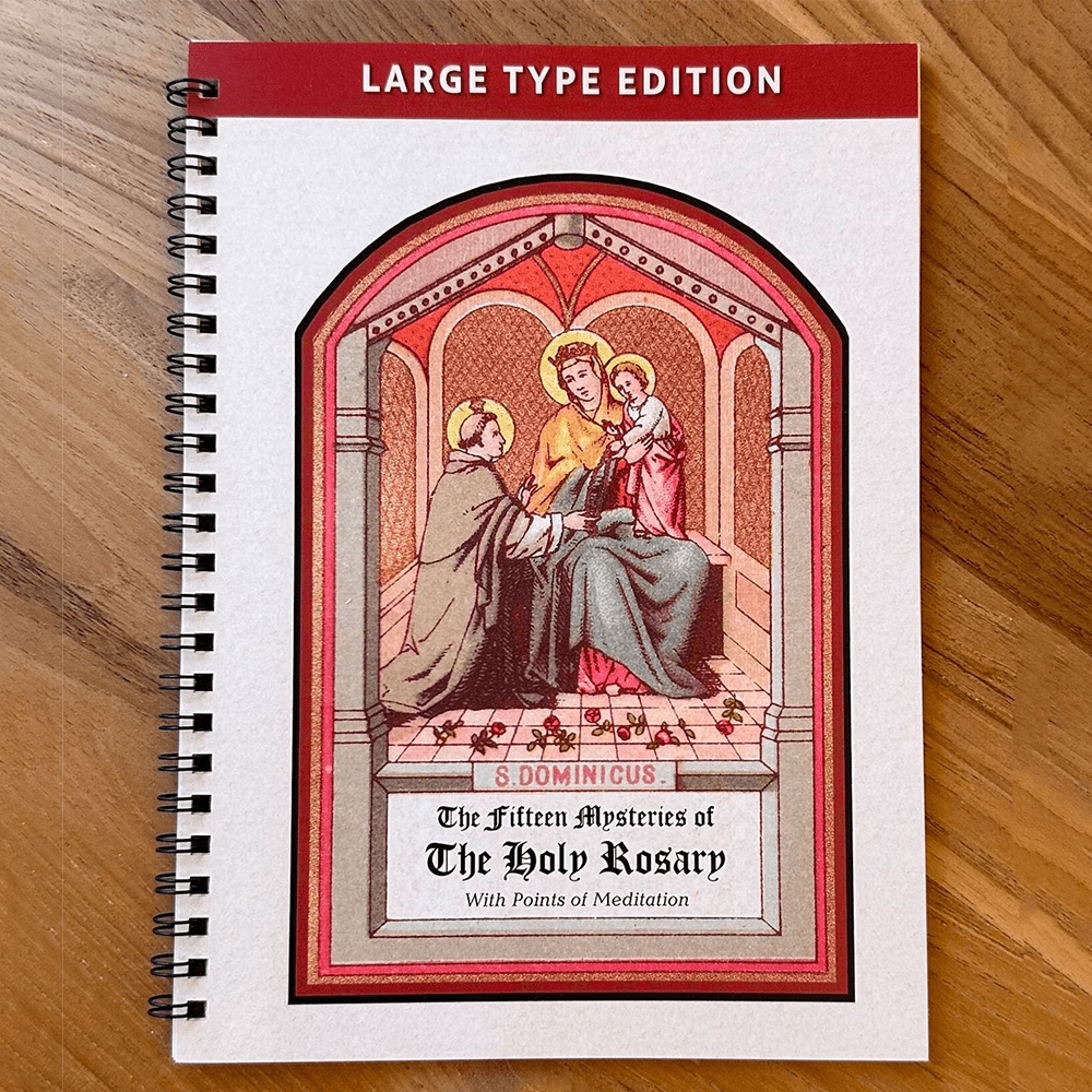 Christianartworkshop Livre de méditation du chapelet de format poche - Impression couleur - image 0