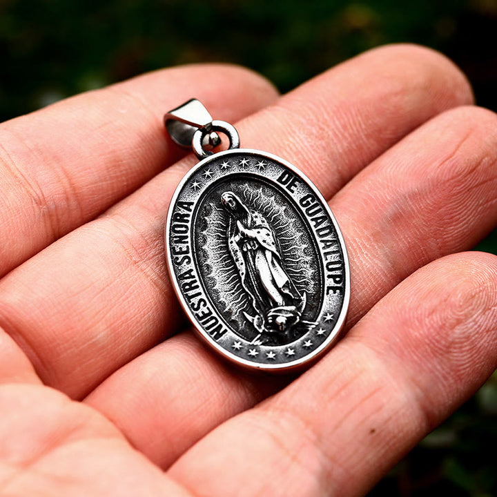 Christianartworkshop Sainte Patronne : Collier Notre-Dame de Guadalupe - image 3