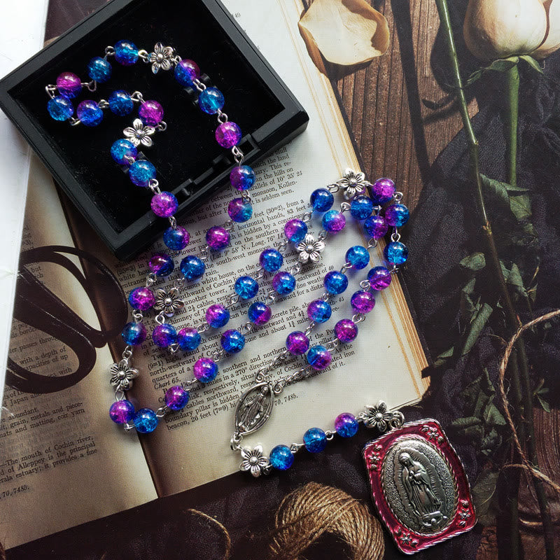 Pendentif Notre-Dame de Guadalupe, Chapelet des Sept Douleurs - Sainte Mère - image 0