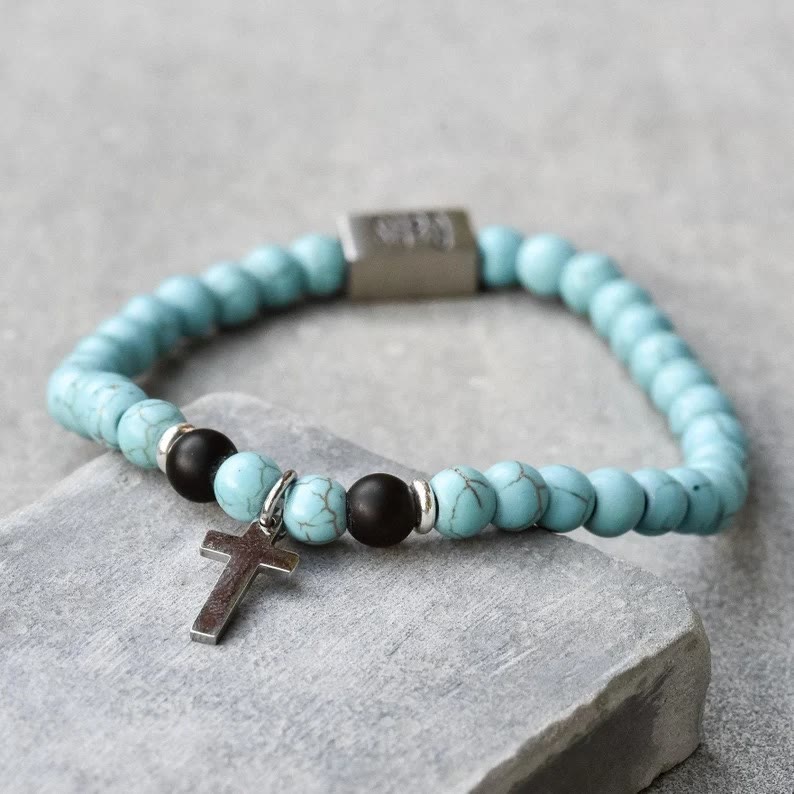 Bracelet extensible turquoise Blessing de Christianartworkshop - image 3