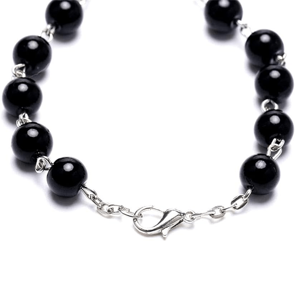 Bracelet chapelet de poche en perles, fait main - image 2