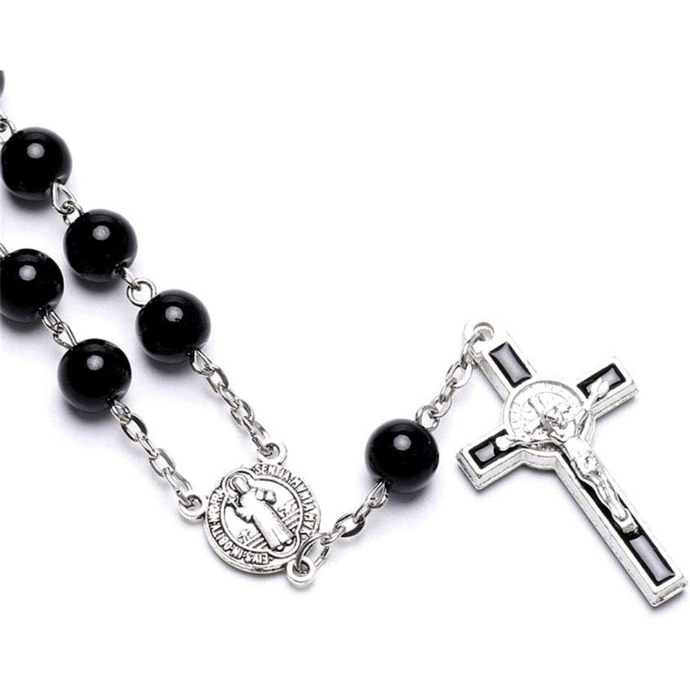 Bracelet chapelet de poche en perles, fait main - image 1