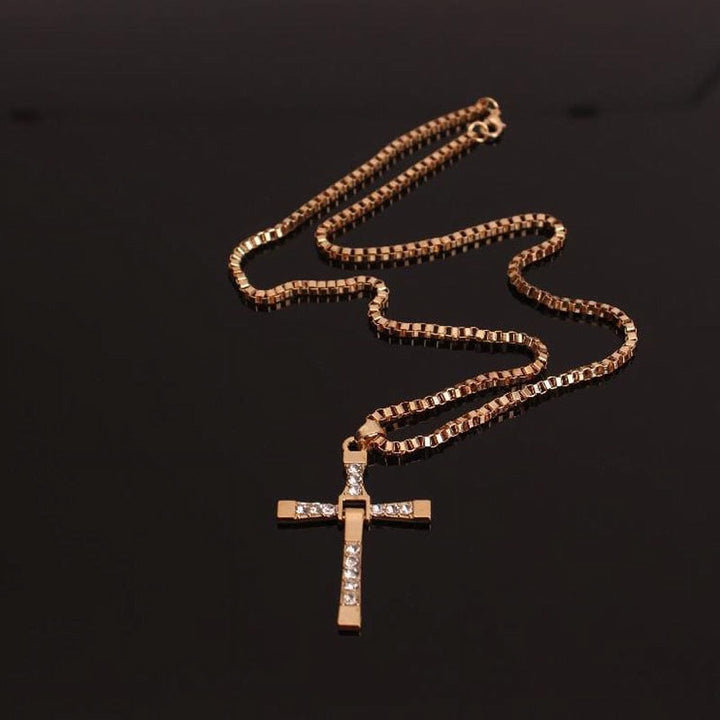 Christianartworkshop Collier pendentif croix en cristal - image 9