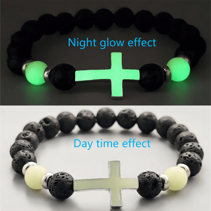 Bracelet croix phosphorescent Christianartworkshop - image 8