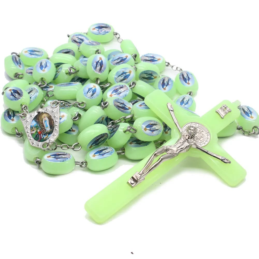 Chapelet lumineux phosphorescent - Notre Dame - image 0