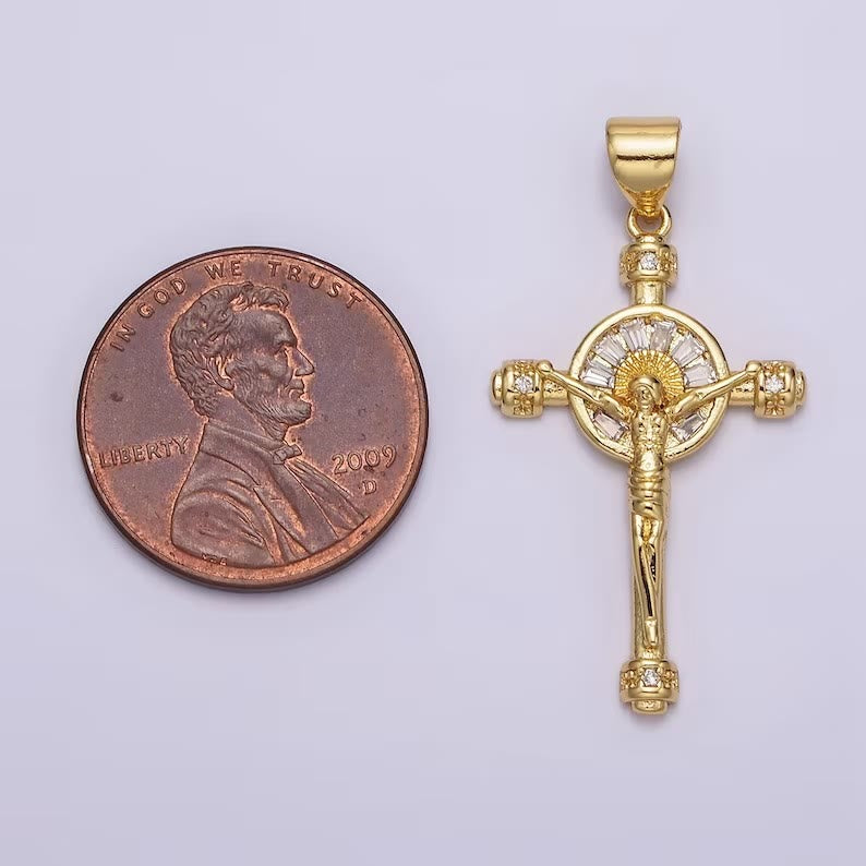 Christianartworkshop Croix de Jésus Crucifix Collier de Foi Chrétienne - image 5