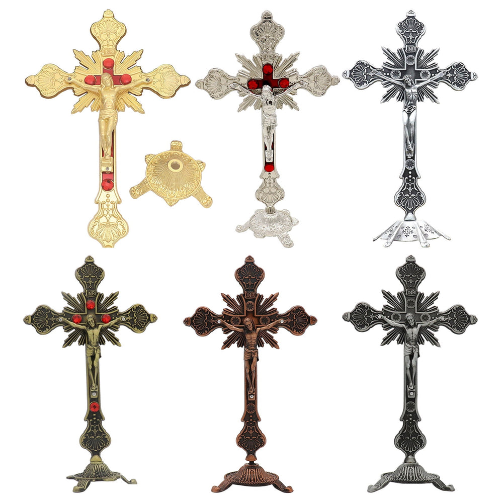Crucifix décoratif représentant le Seigneur Jésus-Christ debout - image 1