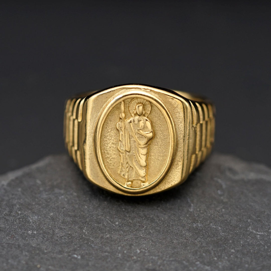 Atelier d'art chrétien Bague de l'apôtre Saint Jude - image 1