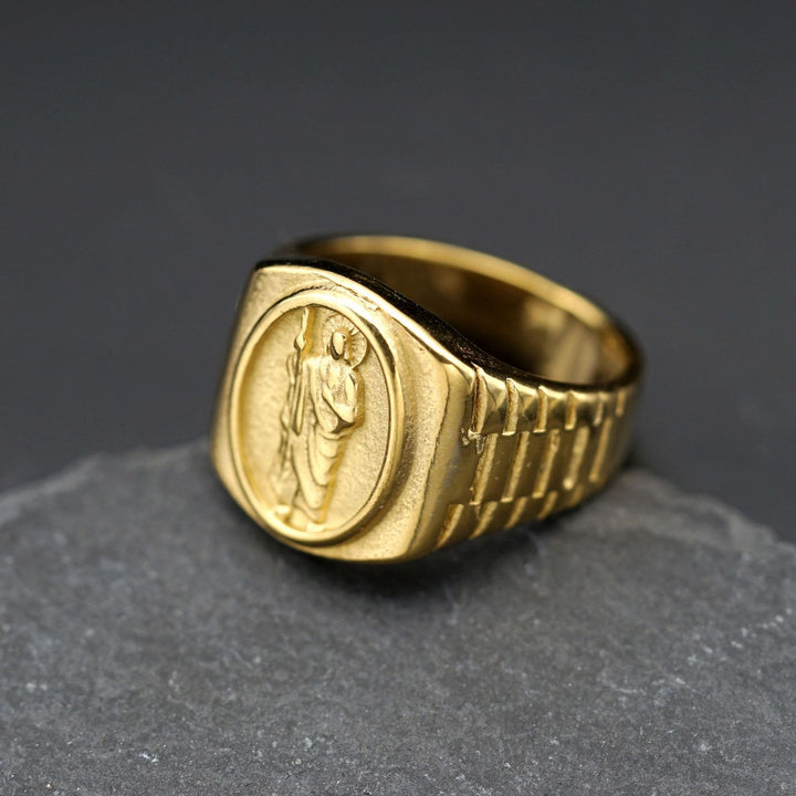 Atelier d'art chrétien Bague de l'apôtre Saint Jude - US 13 - image 0