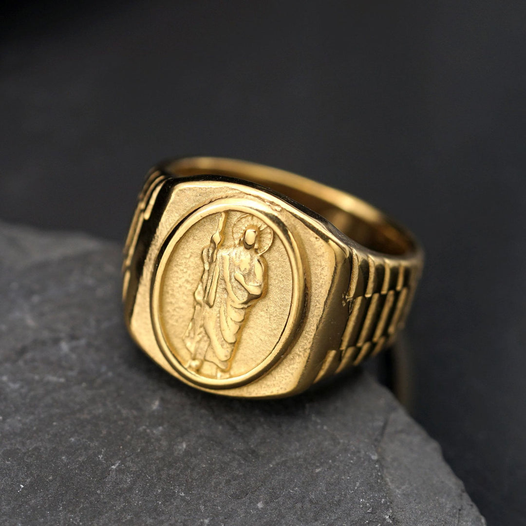 Atelier d'art chrétien Bague de l'apôtre Saint Jude - image 2