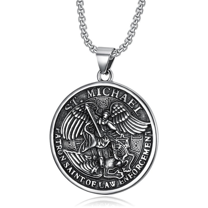 Christianartworkshop Collier religieux classique Saint Michel Archange - image 3