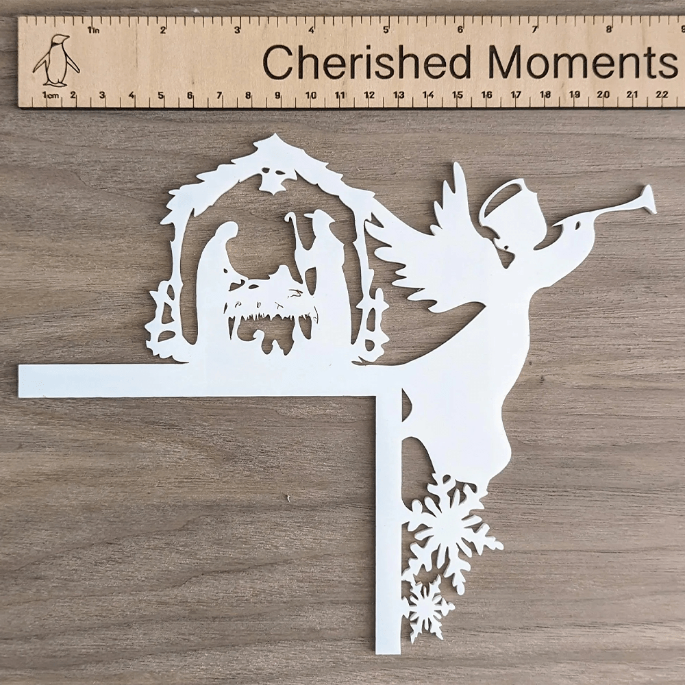 Christianartworkshop Décoration de porte de Noël créative - image 1
