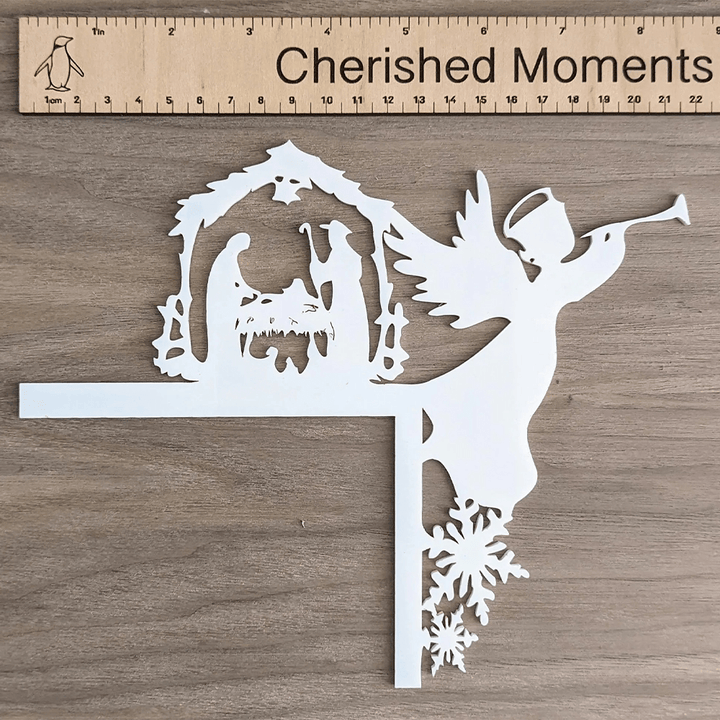 Christianartworkshop Décoration de porte de Noël créative - image 1