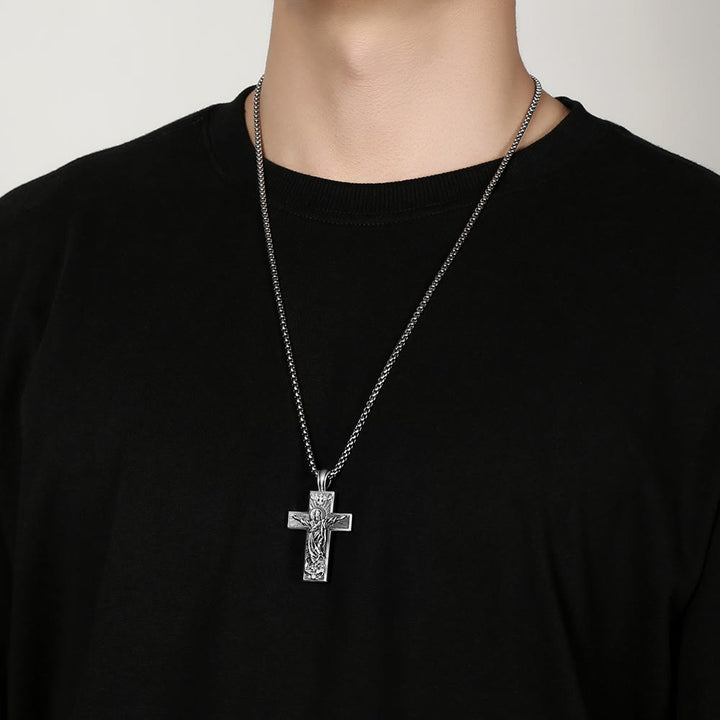 ChristianartworkshopCollier Croix de l'Ascension de Jésus - image 3