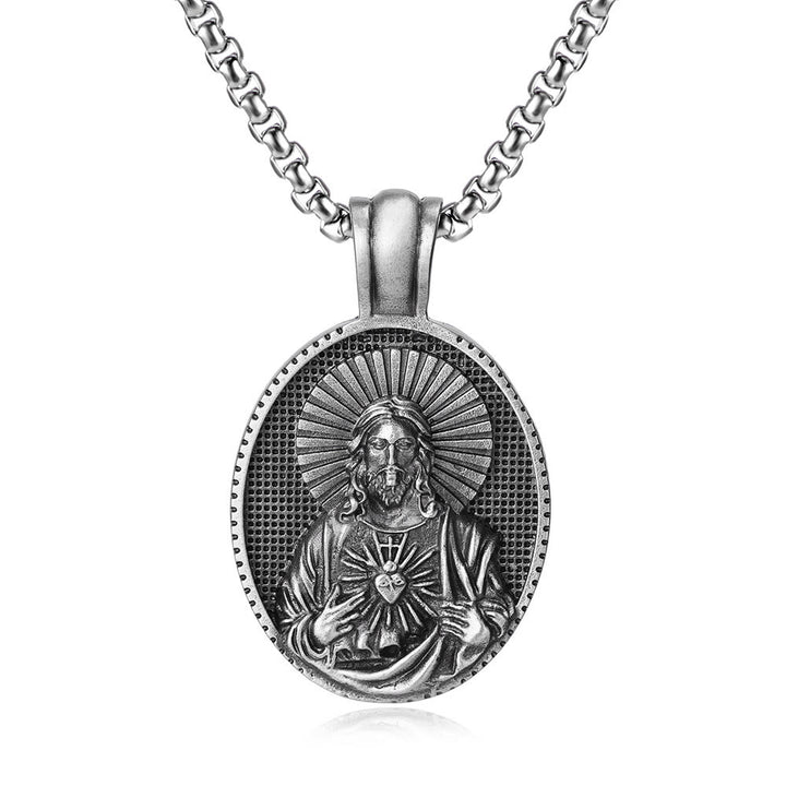 ChristianartworkshopCollier du Sacré-Cœur de Jésus - image 4