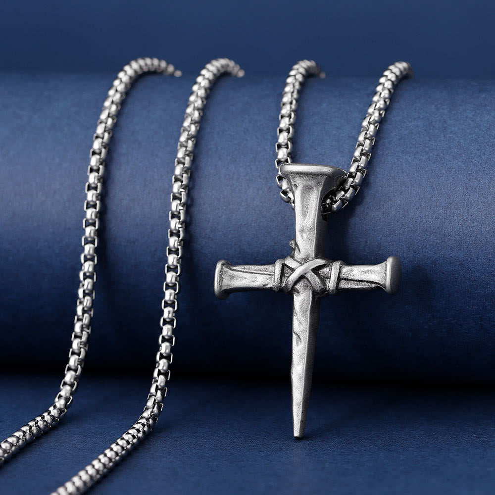 ChristianartworkshopCollier Croix des Stigmates - Stigmates - image 0