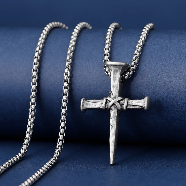 ChristianartworkshopCollier Croix des Stigmates - Stigmates - image 0