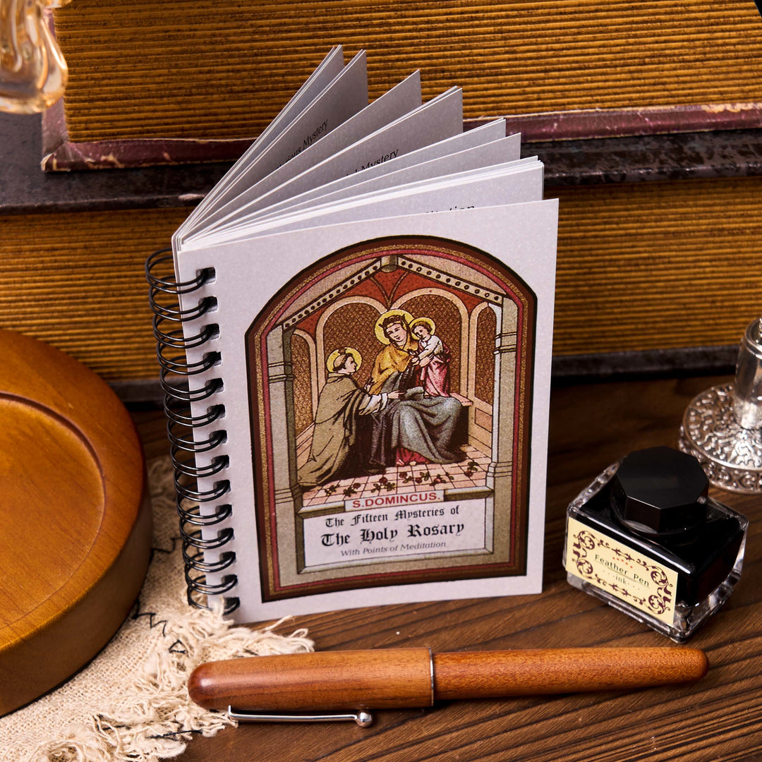 Christianartworkshop Livre de méditation du chapelet de format poche - image 7