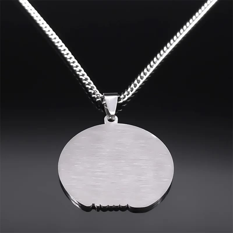 Christianartworkshop Collier de Noël en argent avec motif de la Nativité - image 3