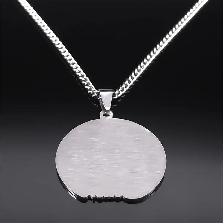 Christianartworkshop Collier de Noël en argent avec motif de la Nativité - image 3