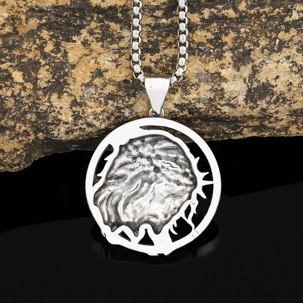 Christianartworkshop Collier pendentif couronne d'épines de Jésus style rétro punk - image 3