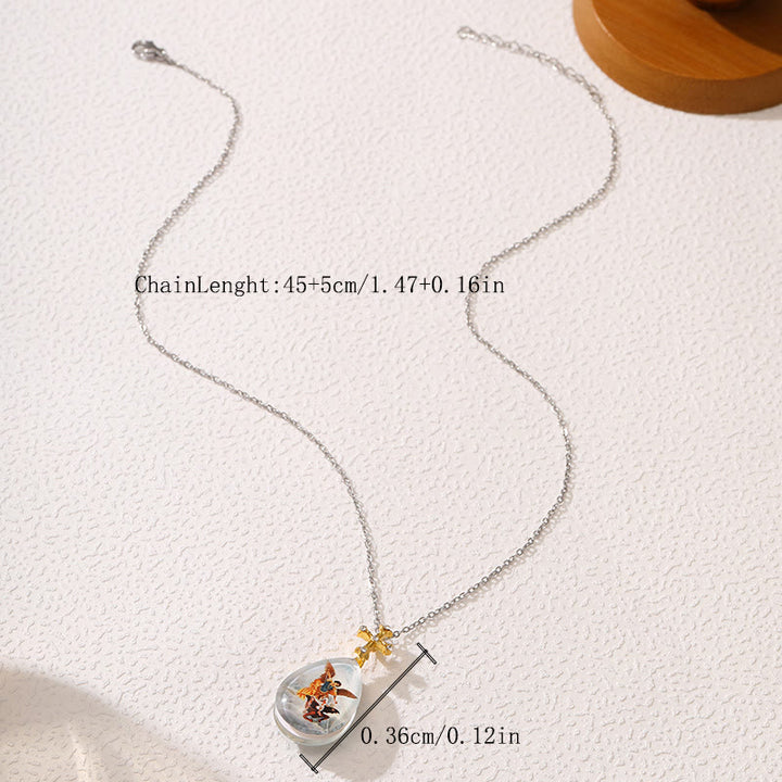 Christianartworkshop Collier pendentif en cristal style simple et tendance, série Jésus - image 6
