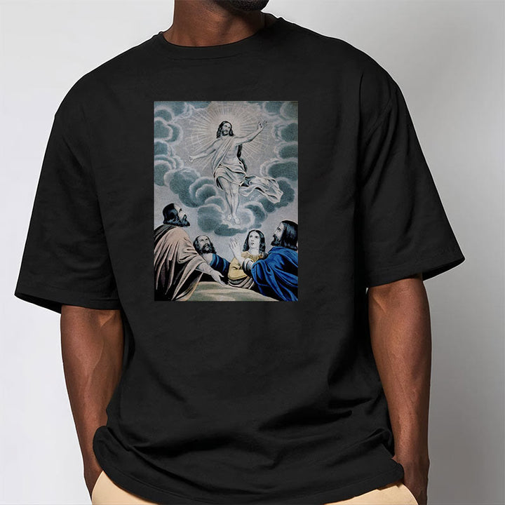 T-shirt à manches courtes Christianartworkshop Classic Style The Ascension - image 1