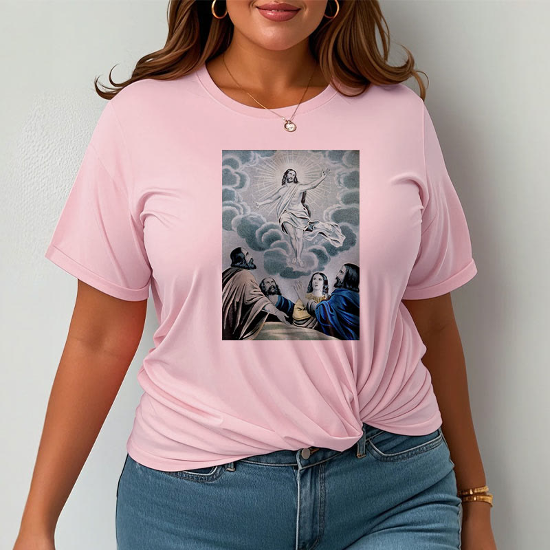 T-shirt à manches courtes Christianartworkshop Classic Style The Ascension - image 16