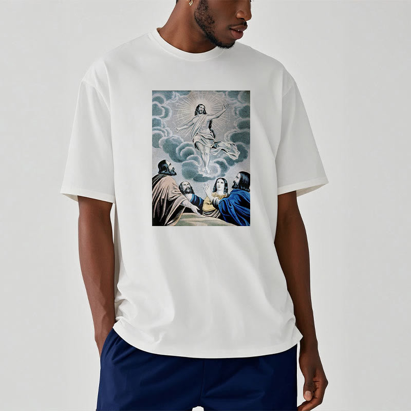 T-shirt à manches courtes Christianartworkshop Classic Style The Ascension - image 6