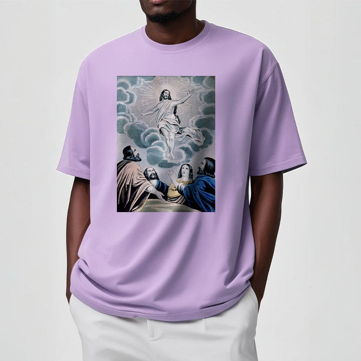T-shirt à manches courtes Christianartworkshop Classic Style The Ascension - image 14