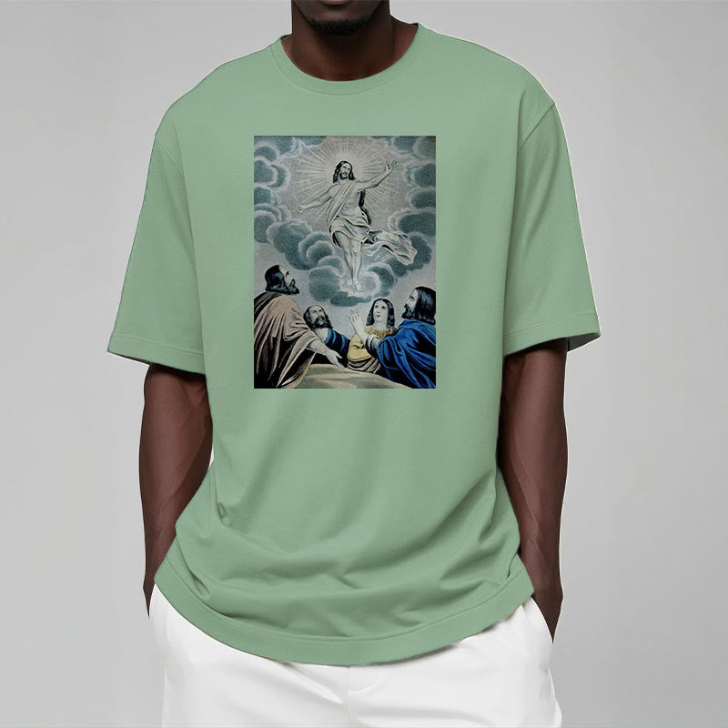 T-shirt à manches courtes Christianartworkshop Classic Style The Ascension - image 12