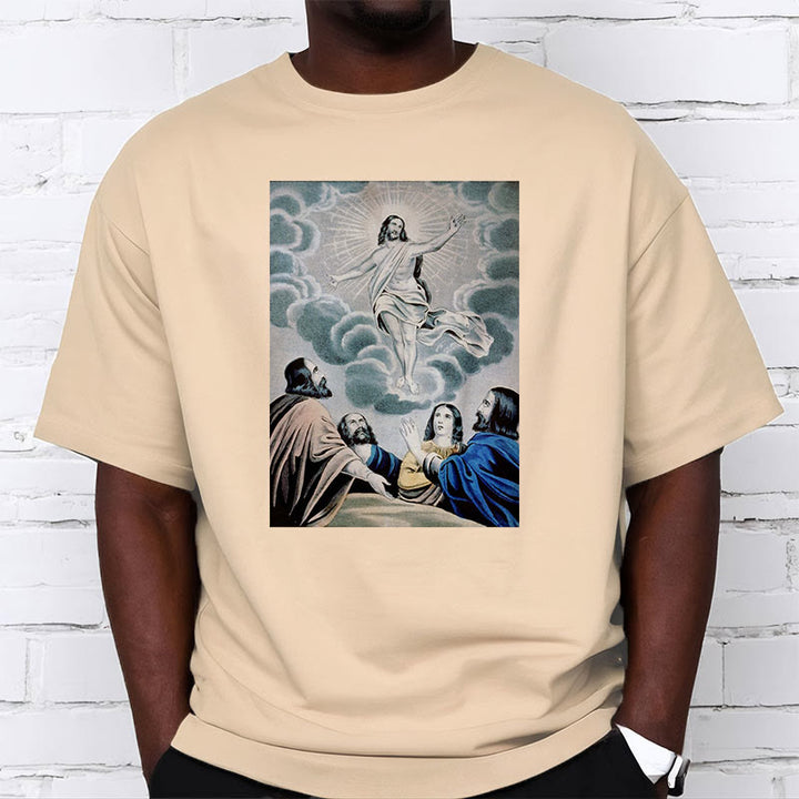 T-shirt à manches courtes Christianartworkshop Classic Style The Ascension - image 8