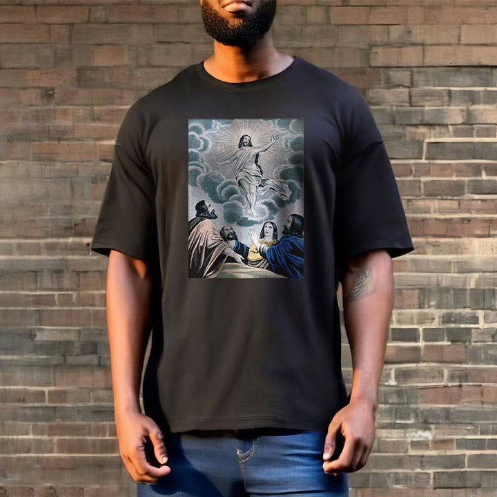 T-shirt à manches courtes Christianartworkshop Classic Style The Ascension - image 2